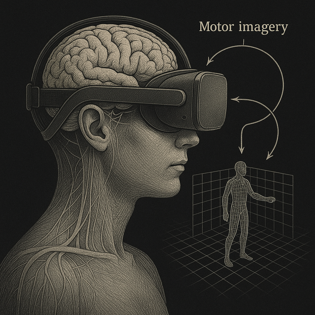 VR environment for motor imagery